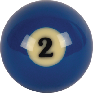 Super Aramith Pro Replacement Ball – #2 | Golden Break Billiards